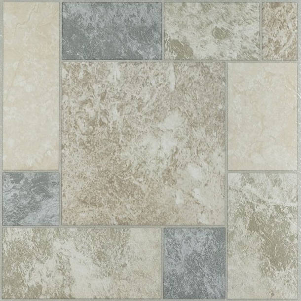 Achim Nexus 12 x 12 Vinyl Tile in Ceramic Rose and Cream FTVGM31420